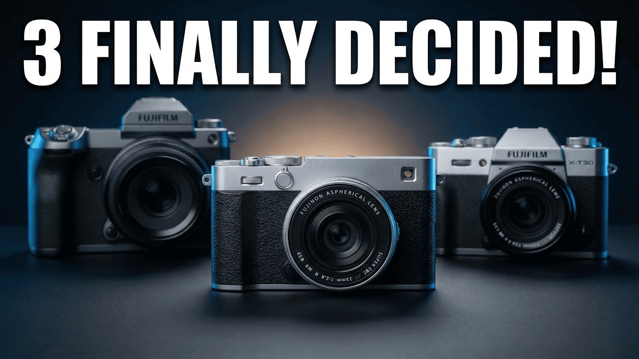 ТОЛЬКО 3 камеры Fujifilm, которые вам обязательно нужно купить в 2026 году!