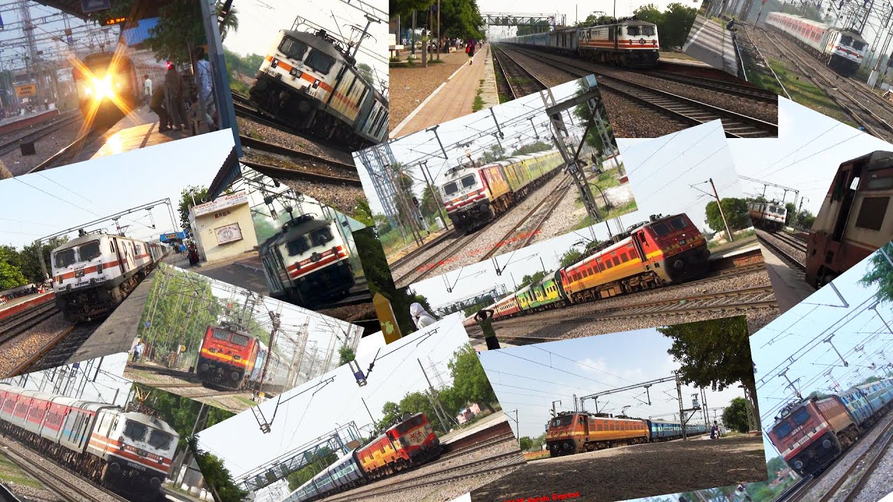 46 Trains In 2 Days Of Rail-fanning In Delhi!!!!!