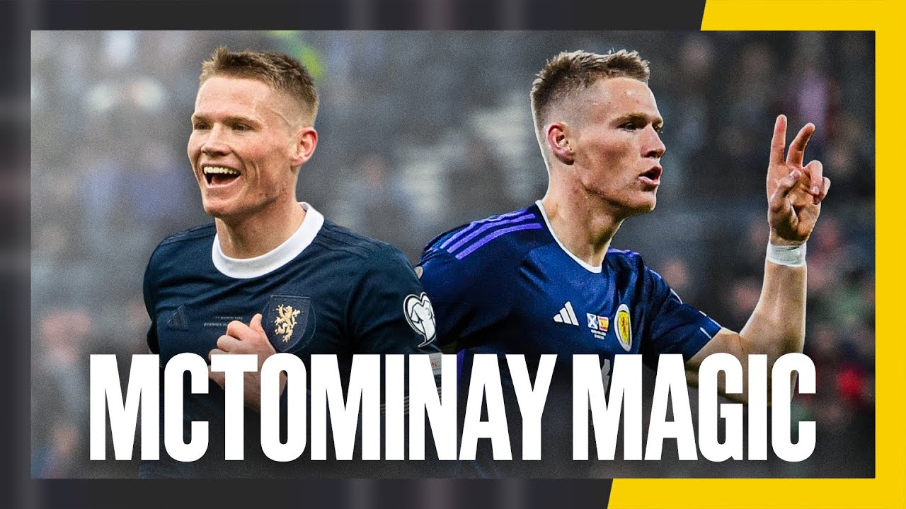 McTominay Magic 🪄 | Four Goals in Two Games against Cyprus and Spain! | Scotland National Team