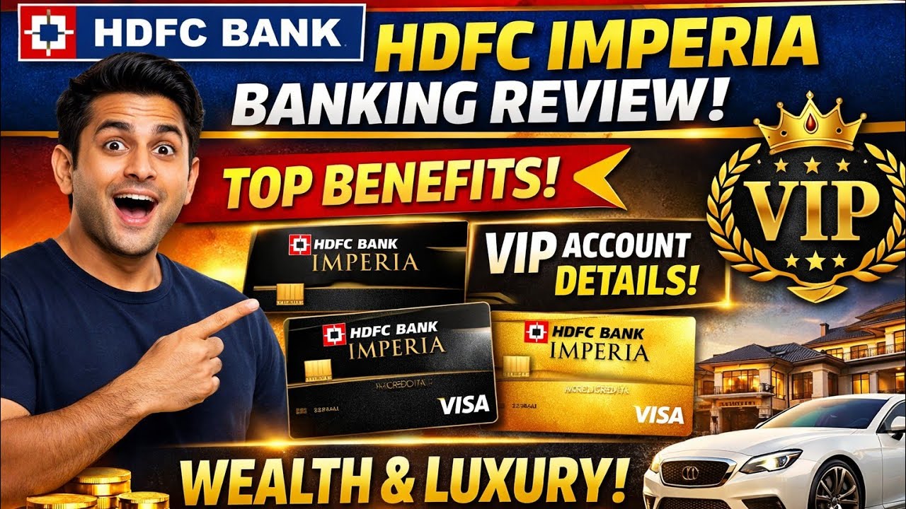 HDFC Imperia Account 🔥 | VIP Banking Benefits पूरी जानकारी