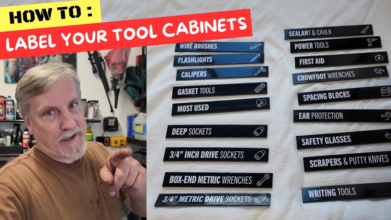 Как правильно маркировать инструментальные шкафы