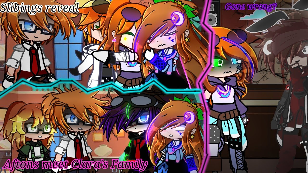 Afton Family meet Clara's family[]Afton Family[] Gacha Club[]My Au[]