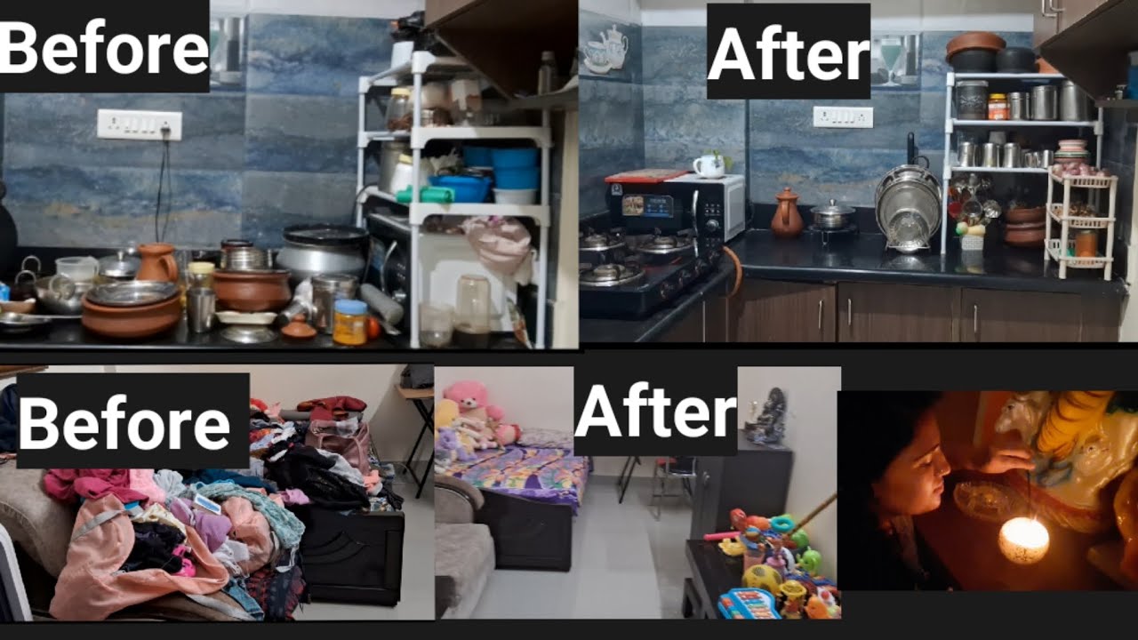 ಮನೆ ಕ್ಲೀನಿಂಗ್ vlog || home cleaning in kannada||