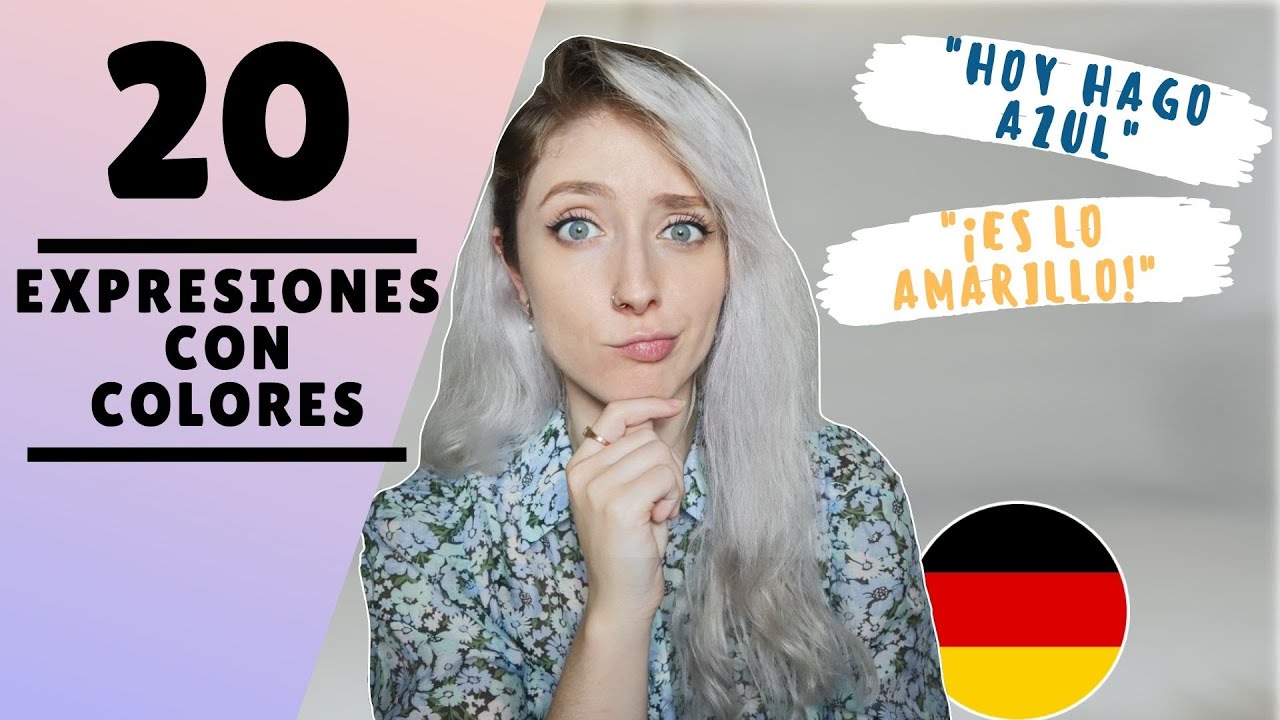 20 EXPRESIONES con COLORES para HABLAR COMO NATIVO 😎 AndyGM