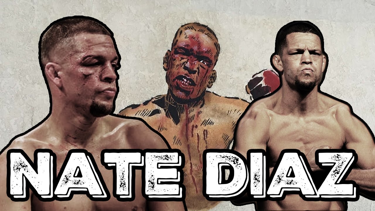 Nate Diaz - Historia Gangstera z ulic Stocktonu! skr&oacute;t kariery i wszystkich walk Legendy ufc! #209