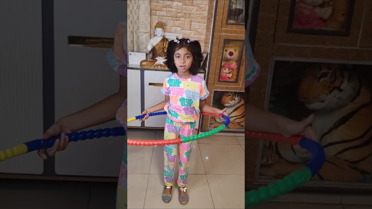 💃 How to Learn Hula Hoop Easily in 1 Minute! 🌀✨Hula Hoop