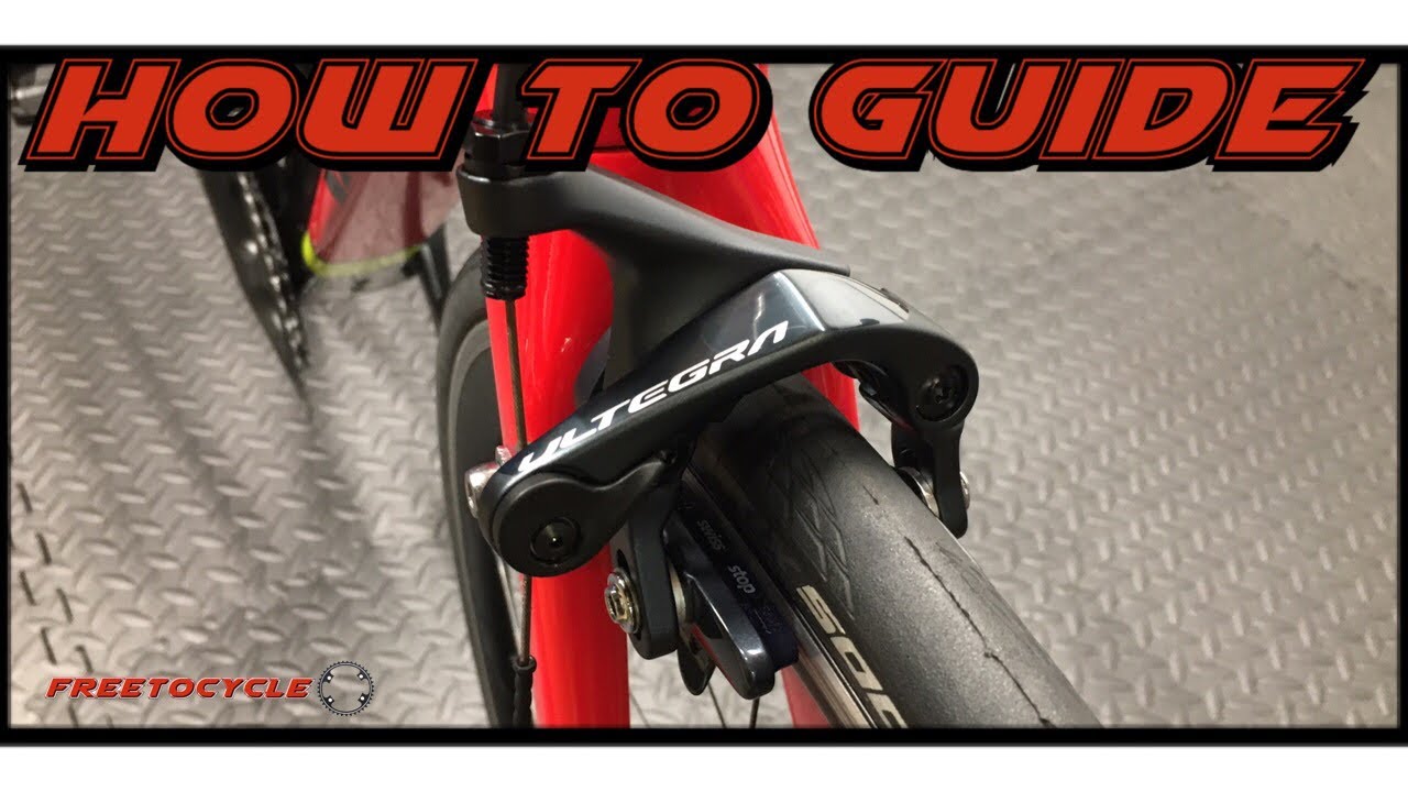 Руководство по установке суппорта ободного тормоза Shimano Ultegra R8000