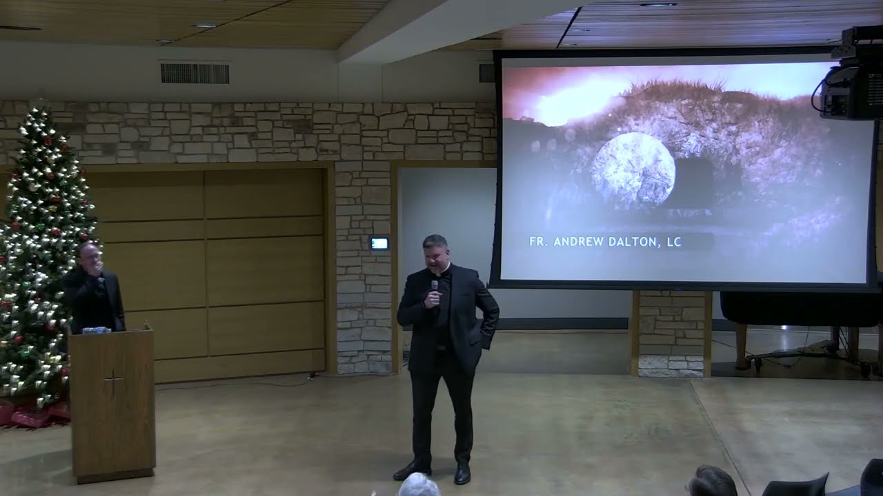 Shroud of Turin presentation by Fr. Andrew Dalton