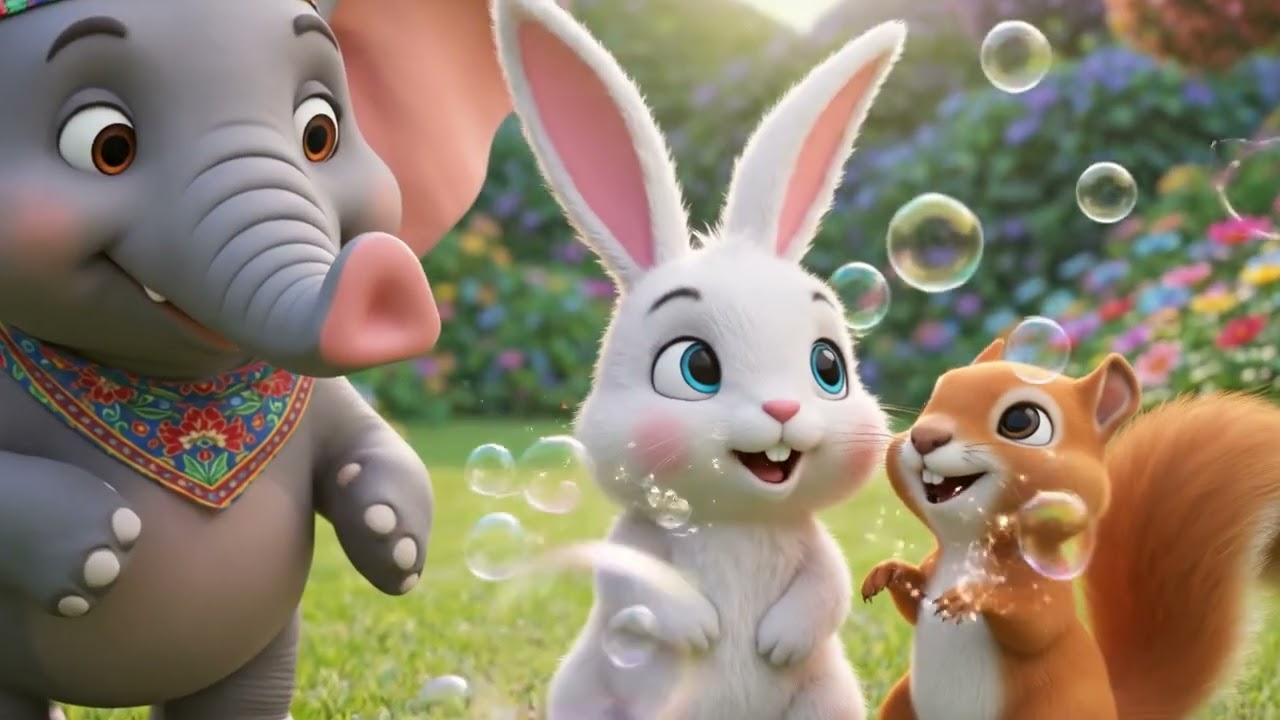 white rabbit and brown squirrel 64 the forest adventure