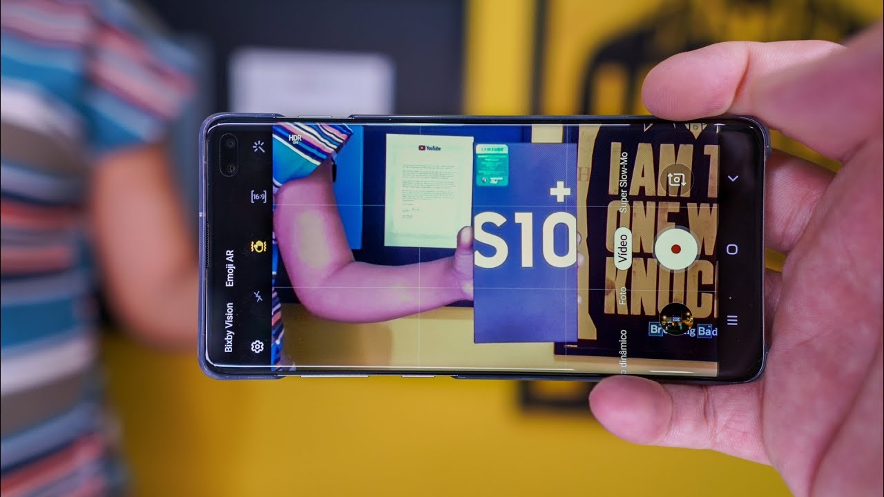 Teste Noturno Samsung Galaxy S10 Plus - Pior condição de luz possível
