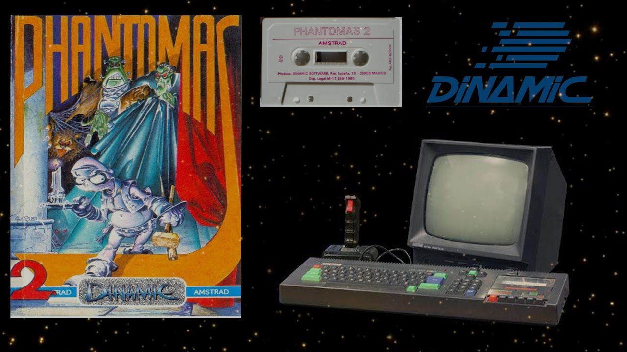 Amstrad Cpc: Phantomas 2