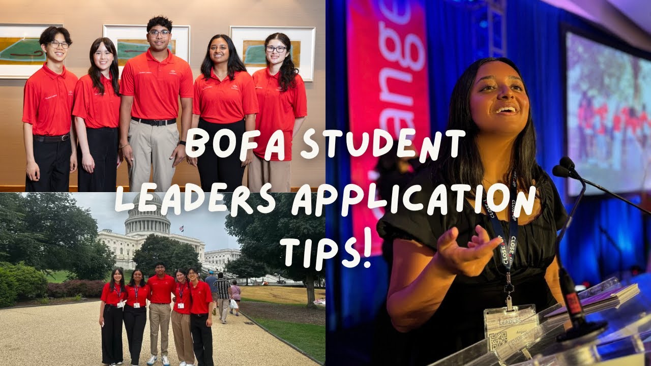 How we got into BofA Student Leaders 2024! | Tips & Tricks