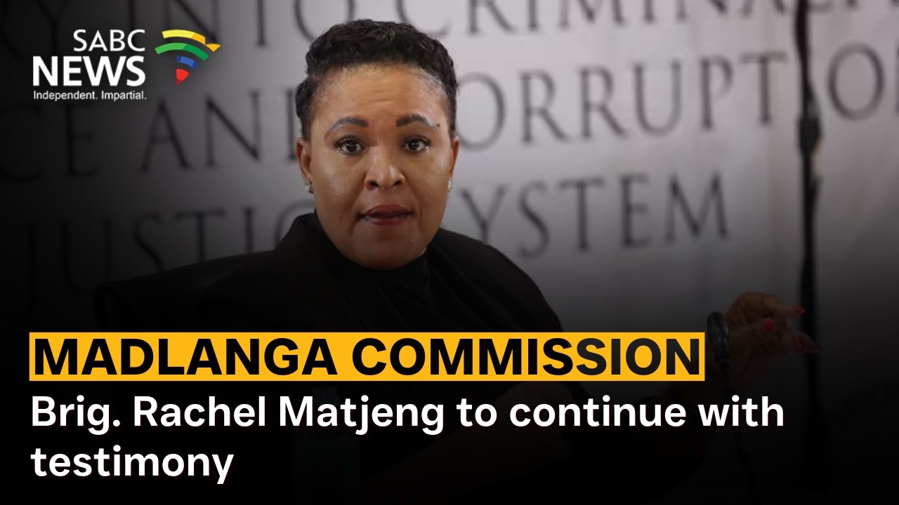 Madlanga Commission | Brig. Rachel Matjeng to continue with testimony