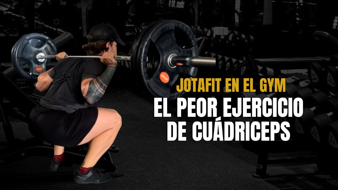 Entreno ÓPTIMO de cuádriceps (GYM EDITION)