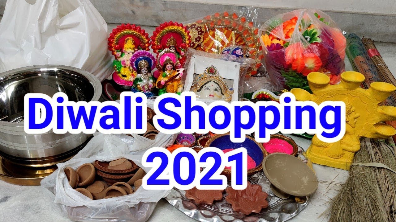 Diwali shopping 2021!! देखिये धनतेरस पर मैंने क्या कुछ खरीदा !! Dhanteras shopping vlog !! Deepawali