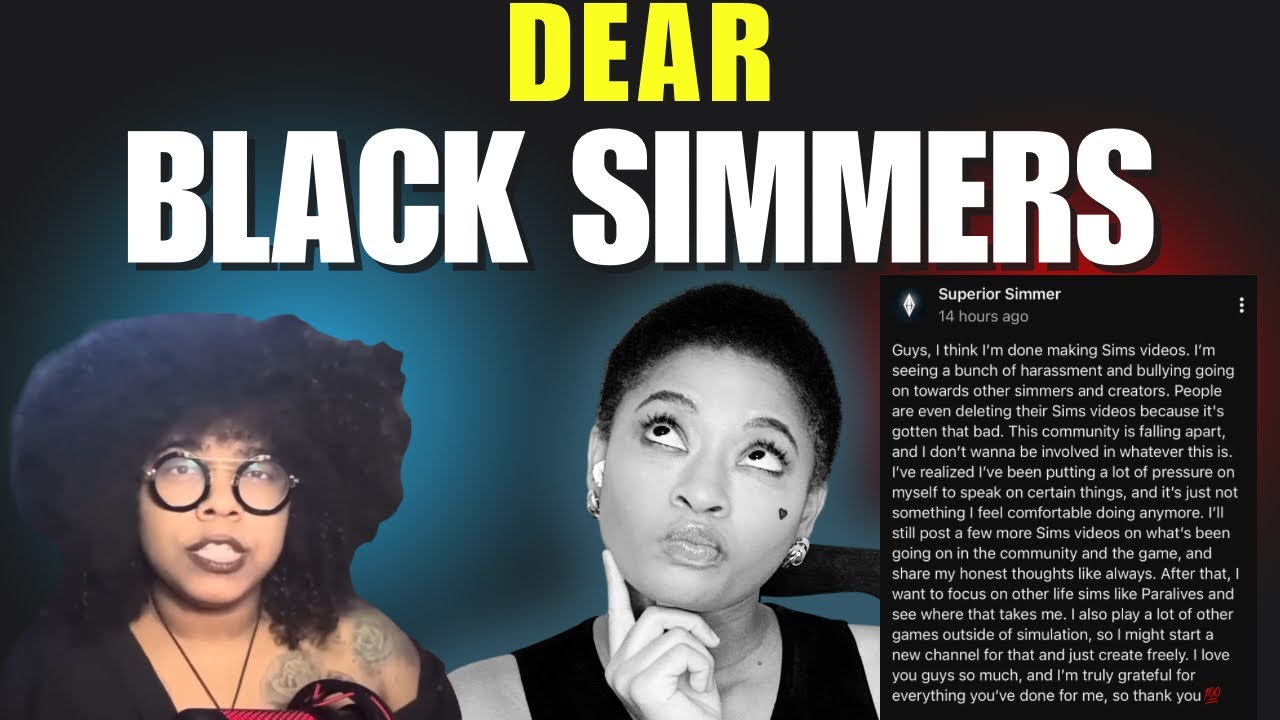 Why Aren’t Black Simmers Speaking Out? | EA’s Exploitation of Our Creativity in The Sims 4