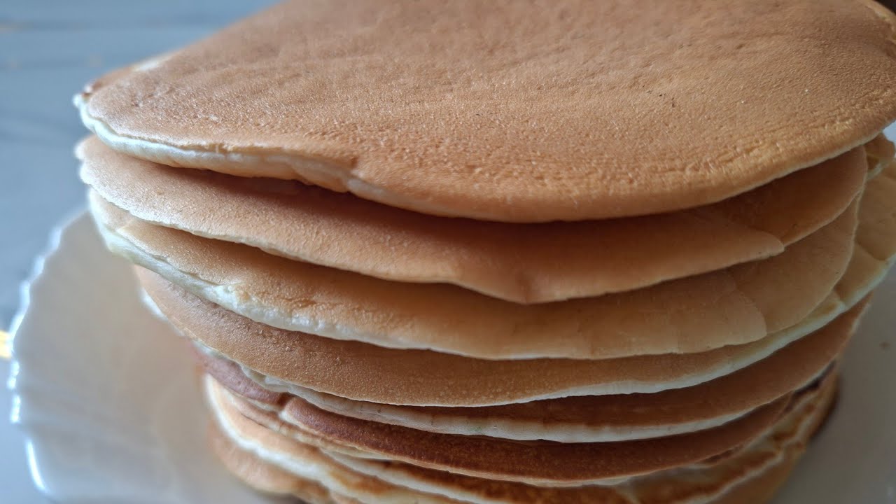 How to make Fluffy lemon Pancakes at home|Homemade Breakfast 