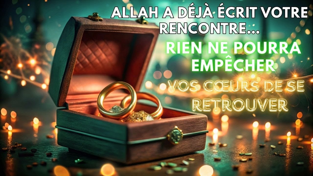 Si vous voyez ces signes, votre union est proche.
