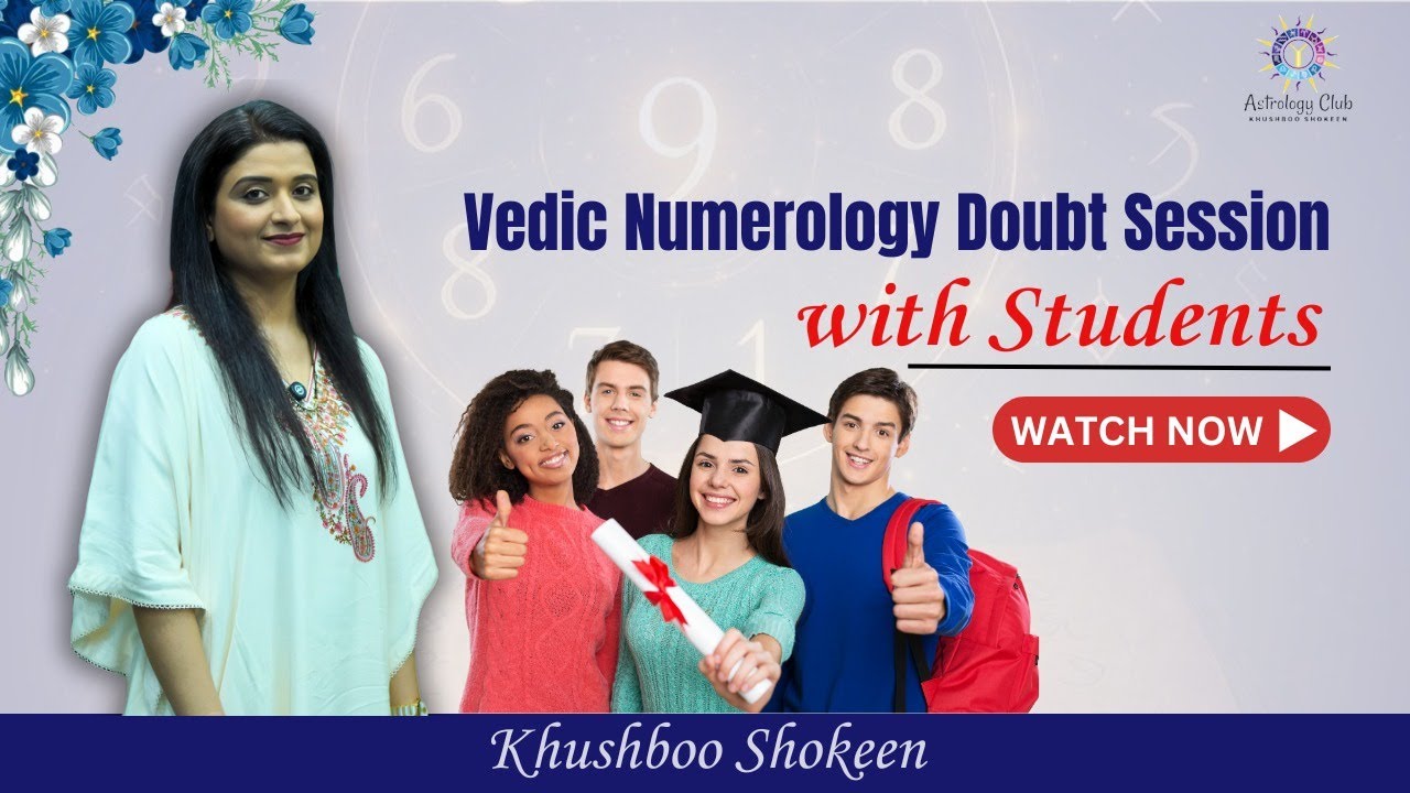 ✨ Vedic Numerology Doubt Practice Session | Live Student Interaction ✨ || Astrology Club ||
