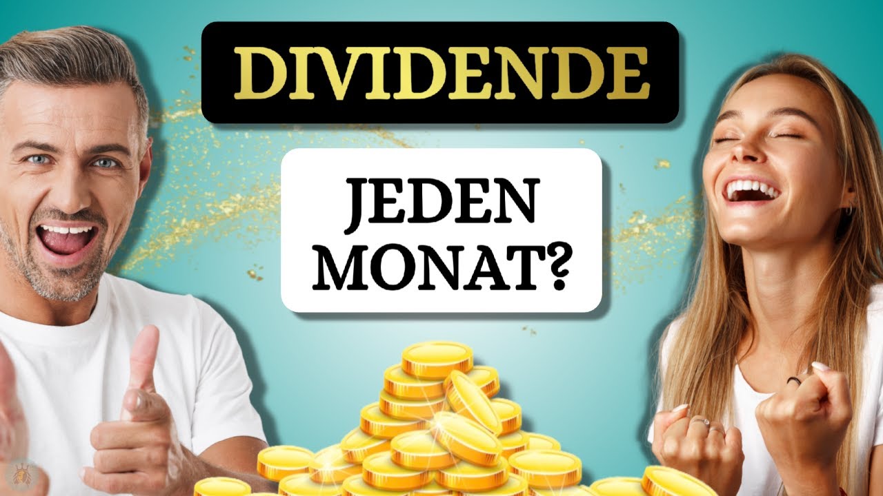 Mit nur 3 ETFs 12 x Dividende pro Jahr &ndash; auch mit weniger Geld!