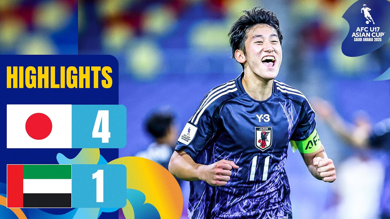 Japan vs. United Arab Emirates | Highlights | AFC U17 Asian Cup&trade; 2025