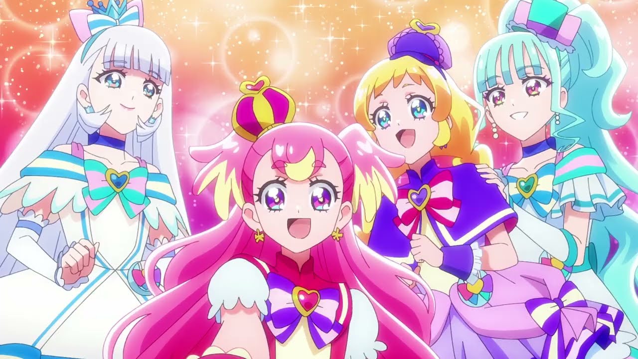 [1080p] Precure Eternal Kizuna Shower (Wonderful Precure Group Attack)