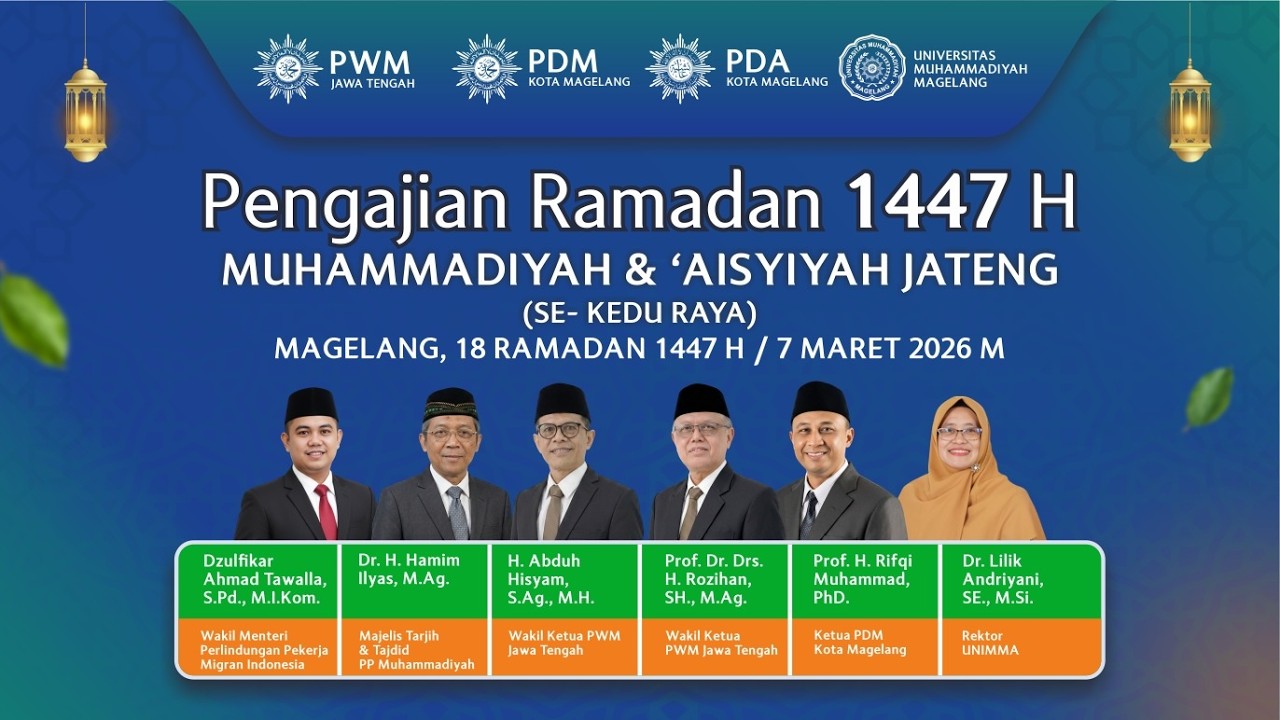 Pembukaan Pengajian Ramadan 1447 H | PWM Jateng