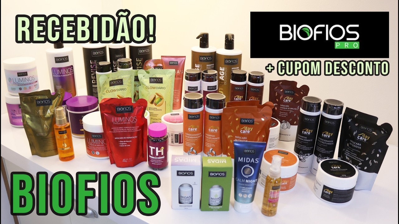 SUPER RECEBIDO | BIOFIOS PROFISSIONAL + CUPOM DE DESCONTO PRA VOCÊS!