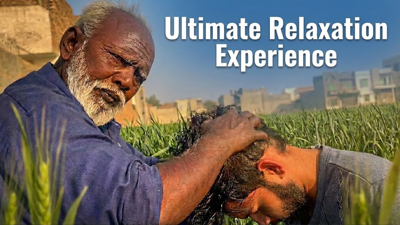 Ultimate Massage for Deep Sleep & Relaxation 🌿 Traditional Village Massage| Extreme Stress Relief 