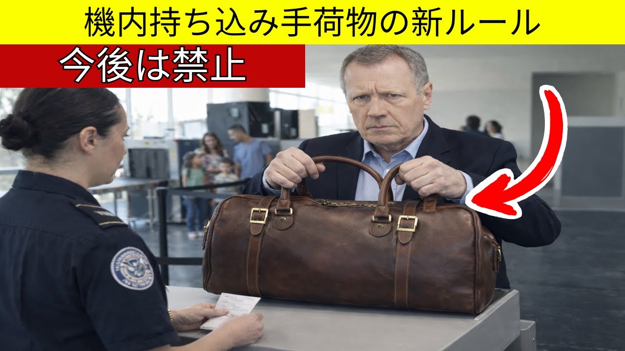 機内持ち込み手荷物：2026年から始まる新ルールがヤバい