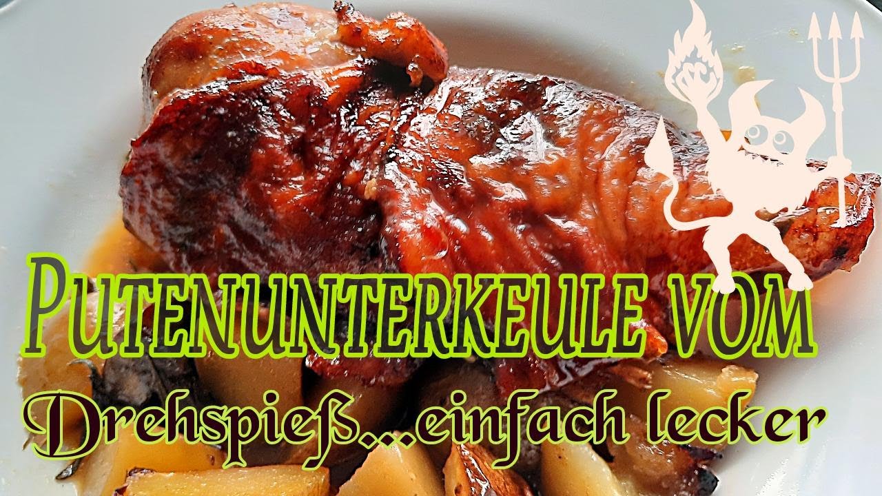 Erste Gehversuche mit einem InfrarotHeckbrenner...ob das was wird??? #bbqsaxe #Putenkeule
