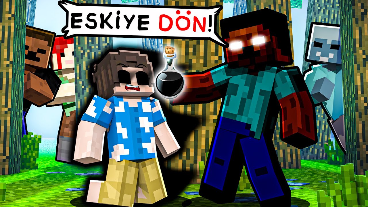 Minecraft'ta YÜCE USTA İKSİRİ İÇERSEN NE OLUR ?! 🧪☣️