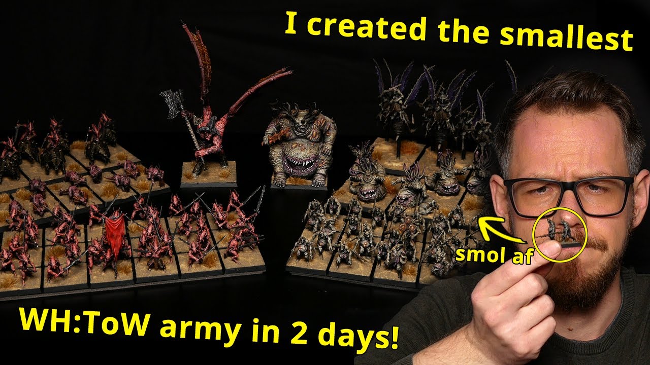 My Most Extreme Army Project Yet! - Unreasonable Wargaming Challenge 2025