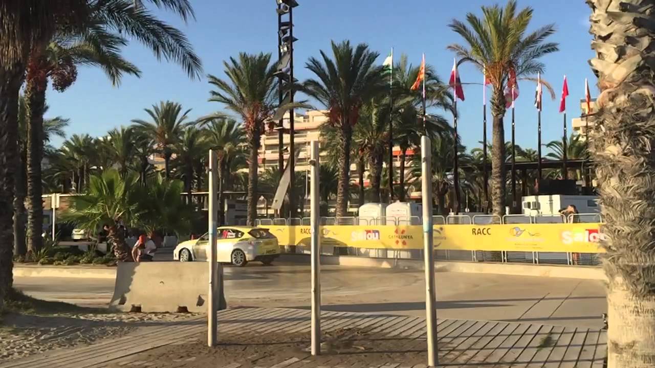 WRC Rally Campionship Salou Spain 2014 Slo-mo