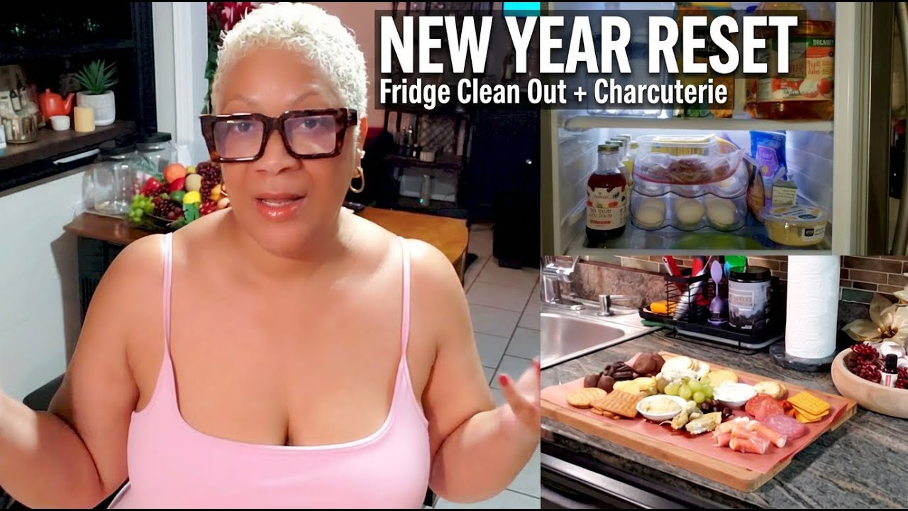 FIRST VLOG OF 2026 | New Year Fridge Clean Out + How I Made My Holiday Charcuterie Board