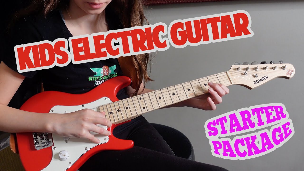 Best Kids Electric Guitar - Kids Guitar Package Starting 5yrs of Age