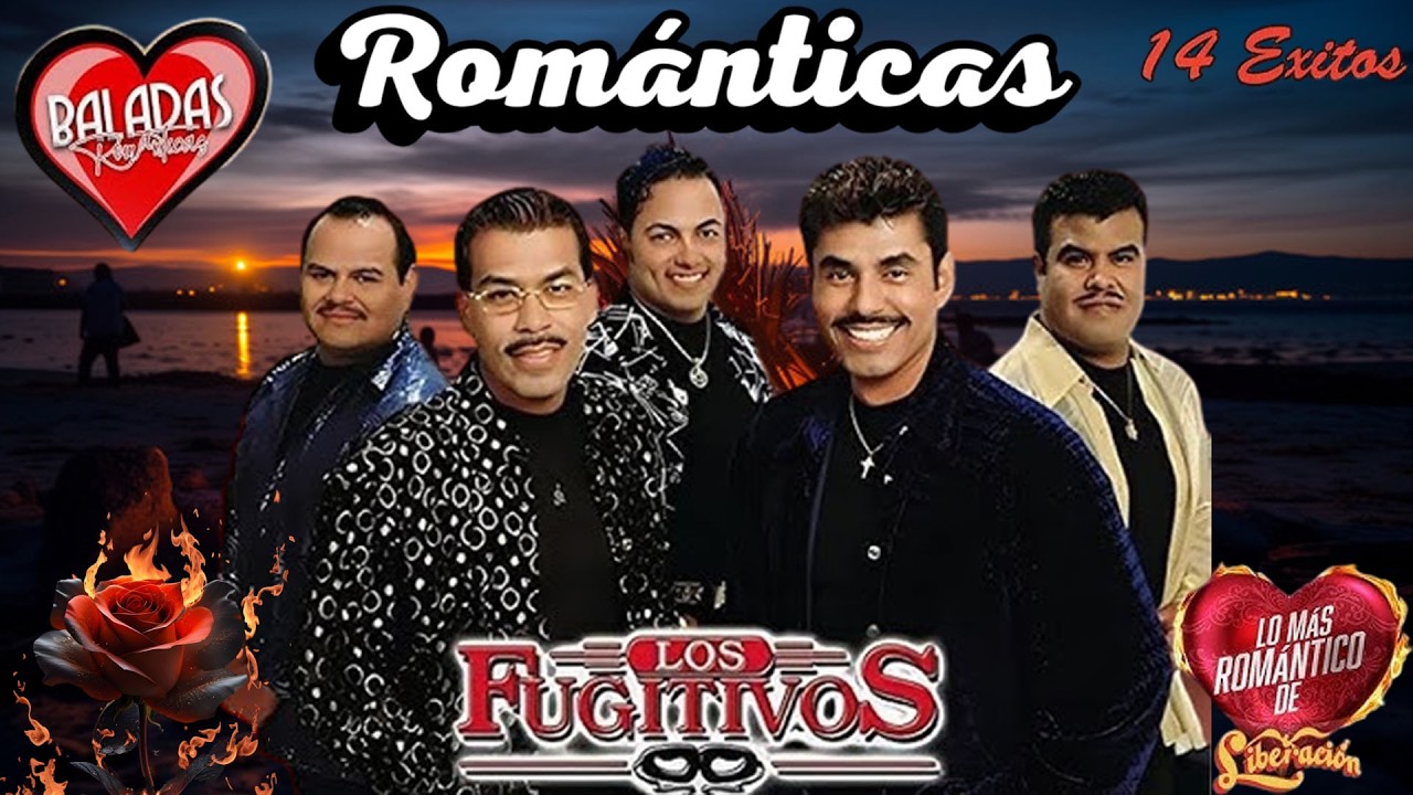 🎼Grupo Los Fugitivos Puras Para Pistear 💥 Mix Los Fugitivos Baladas Románticas