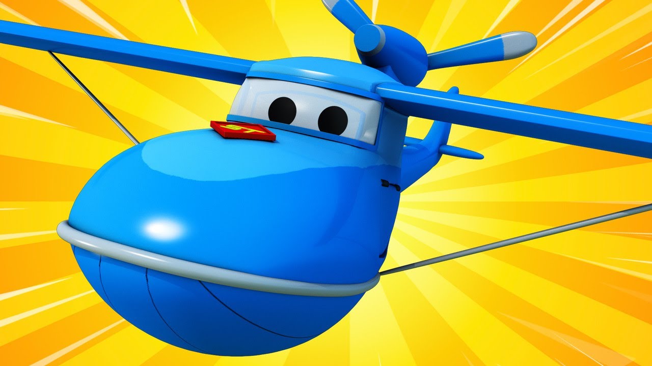 Truck videos for kids -  The SEAPLANE TRUCK! - Super Truck in Car City