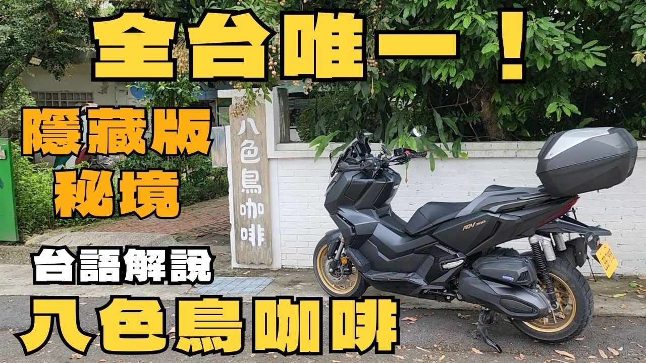 全台唯一！隱藏版秘境 台語解說 八色鳥咖啡