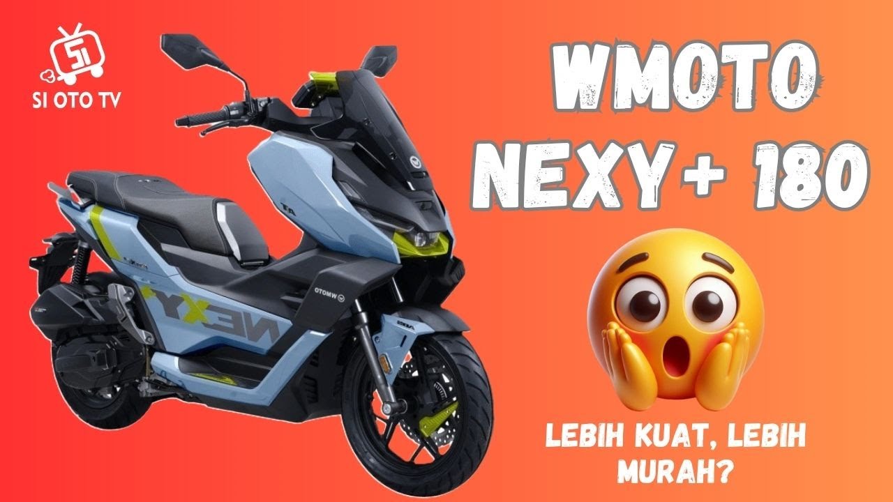 WMoto Nexy+ 180 Bikin Panas Nmax & PCX!