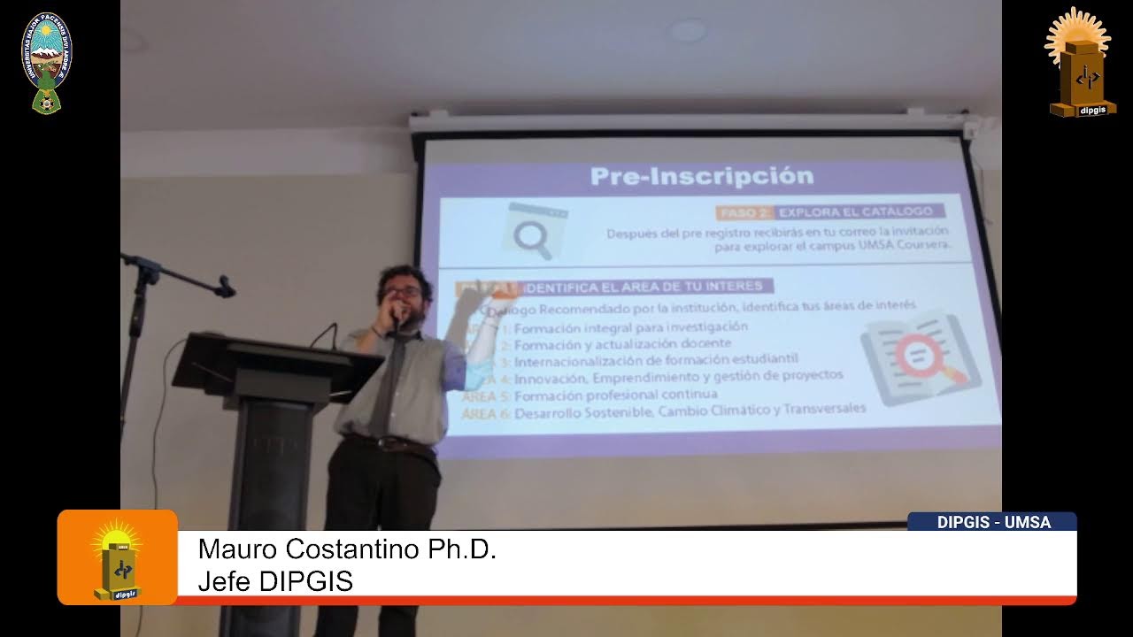 Sesión Informativa ·CampusVirtual UMSA - COURSERA