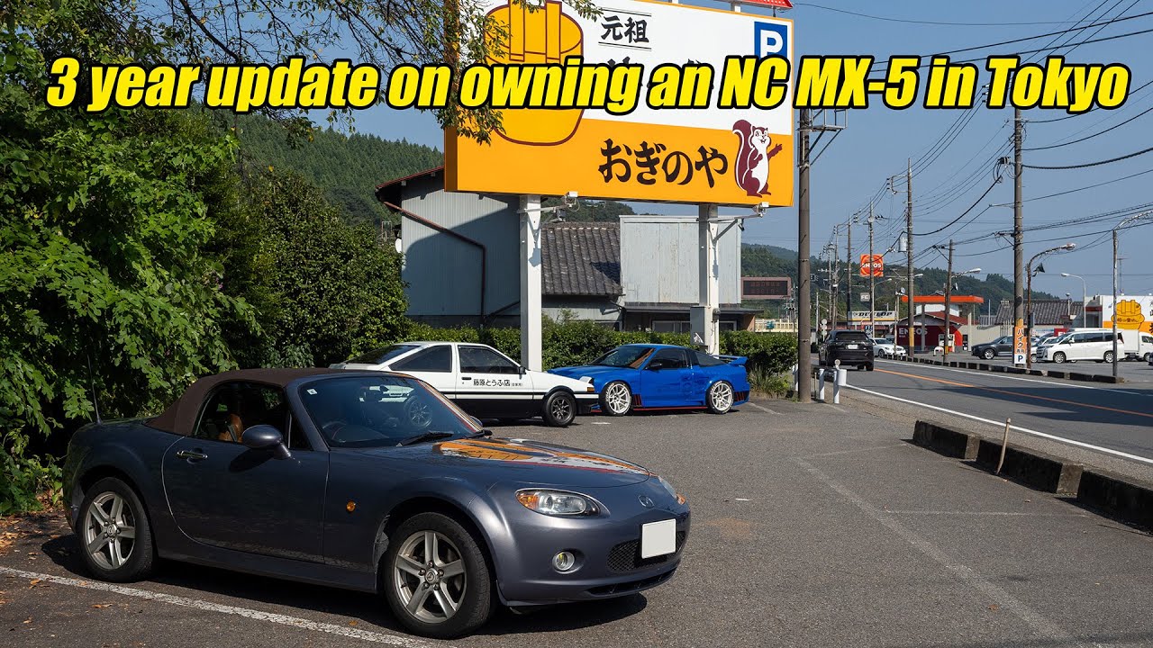 Owning an NC Mazda MX-5 in Tokyo 3 year update