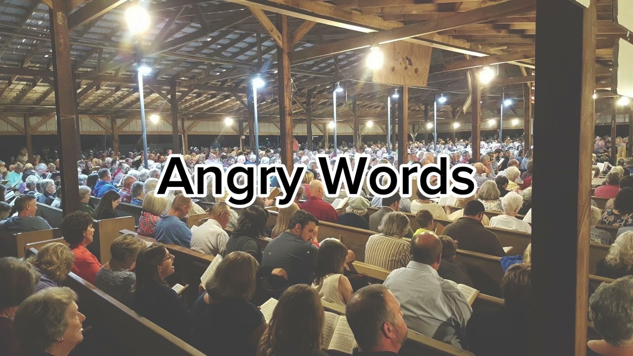 Angry Words - Acapella