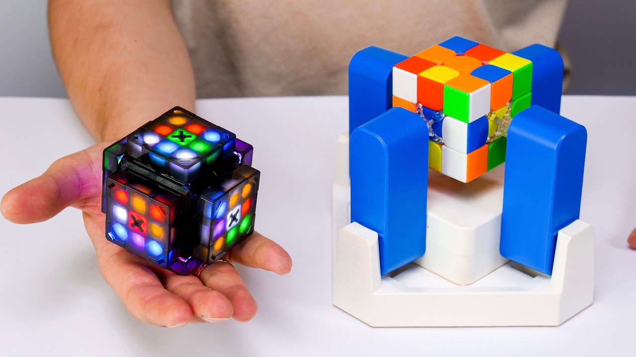 Rubik&rsquo;s cube solver robots from future