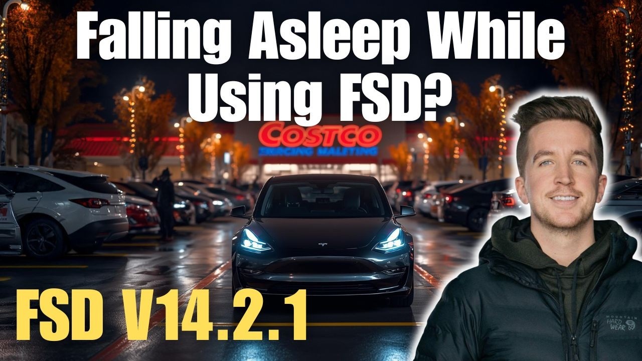 Что произойдет, если вы заснете во время использования Tesla FSD V14.2.1?