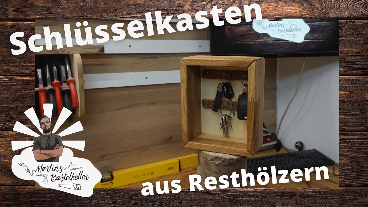 Schlüsselkasten aus Resthölzern