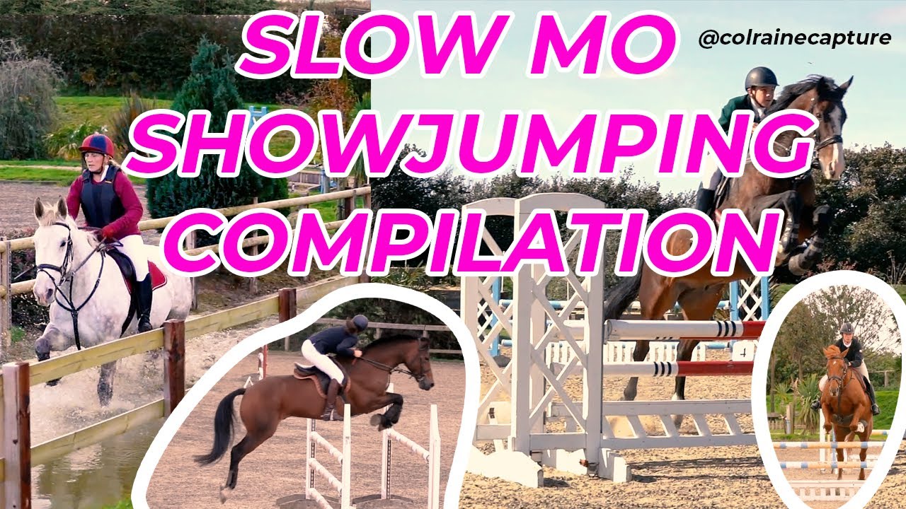 Slow-mo Showjumping Horses Compilation