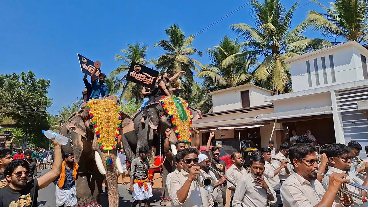 thrithala v k kadav nercha fest 2025 തൃത്താല വികെ കടവ് നേർച്ച fest
