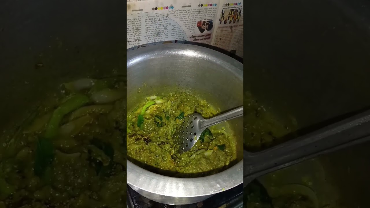 new style pachimirchi sambar in pallaturi style 