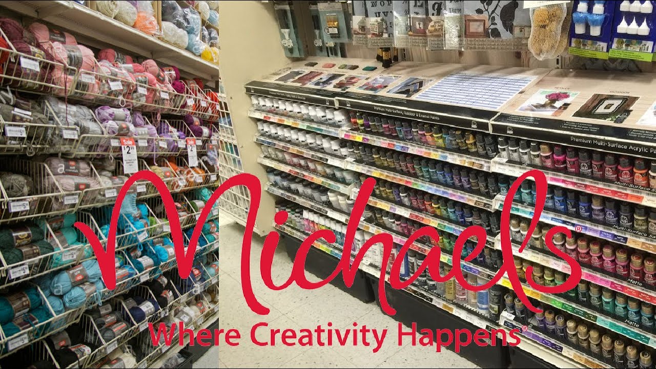 Что продают в магазине товаров для рукоделия в США | Просматривая полки Michaels